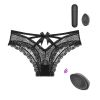 10 Speed Wireless Remote Bullet Vibrator, Women Lace Erotic Panties, Rechargeable Portable AV Massager