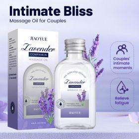 Aromatherapy Sensual Massage Oil for Couples - Relaxing Full Body Massage Oil for Date Night - Vegan Lavender for Massage Therapy Smooth Gliding Formu