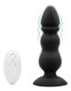 Portable USB Charging Tool Wireless Remote Control 9 Speeds Massaging for Men Gay Electric Beads Vibrate Smooth Silionce Plug for Male Beginners Quiet